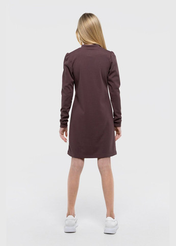 Комбинированное платье однотонное для девочки 2362 158 см темно-пудровый (2000990232038d) shop (2000990232038) MyChance (365040919)