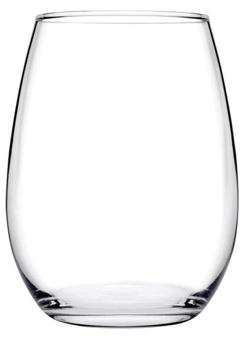 Набір 6 склянок Amber 350мл, широкі склянки для алкогольних і безалкогольних напоїв Pasabahce (372174605)