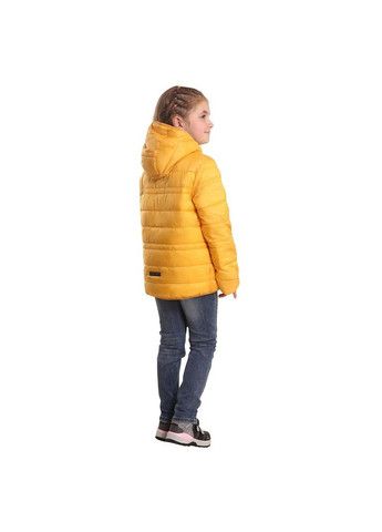 Желтая зимняя куртка детская michro Alpine Pro