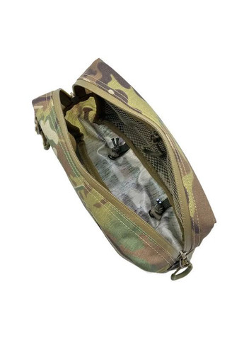 Сумка маленькая бананка с трикотажной вставкой. Мужская сумка на поясе. HardKIT 8257222-НК (370239992)