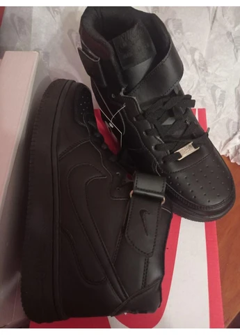 Черные высокие кроссовки air force 41 No Brand