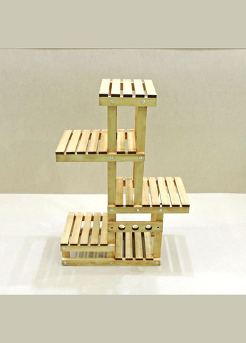 Подставка для цветов из дерева Бургундия мускат (ЦВТ-002507) No Brand (328227504)