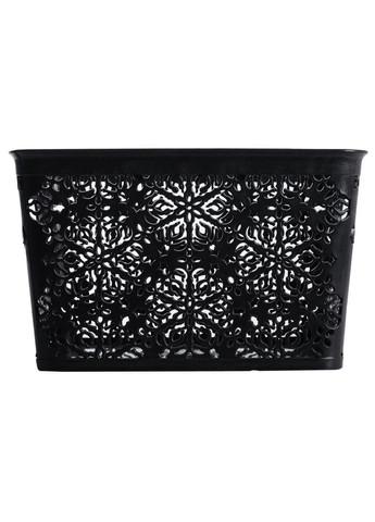 Корзина 0502 №2 Ажур Antracite б/кр. 7 л (0502 №2 Antracite PL б/кр. 7 л) Violet House (365278088)