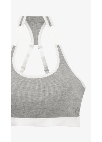 Сірий демісезонний комплект жіночий топ+труси sy9462 shop (2000999285134) No Brand