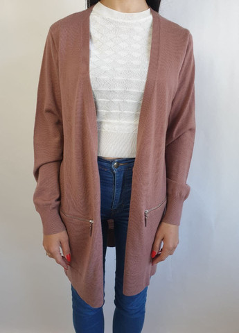 Коричневый демисезонный кардиган 27 Quai de Seine Paris