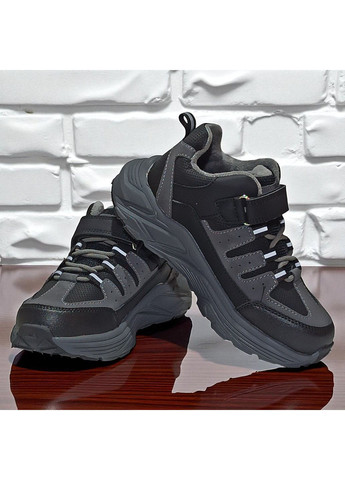 Ортопедичні утеплені хайтопи демісезонні підліткові кросівки на липучці для хлопчика підлітка Tom.M (362145947)