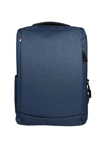 Рюкзак повседневный городской с карманом для ноутбука ремнем на спинке для багажа 42х31х12 см (477991-Prob) Синий Unbranded (301506742)