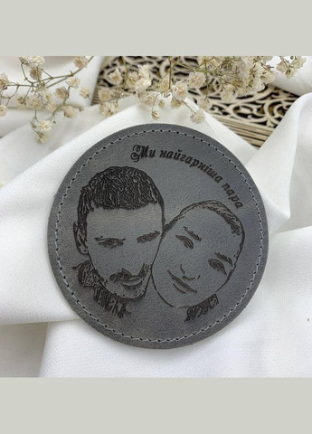 Шеврон коло 9 см з лазерним гравіюванням Konik (341829248)