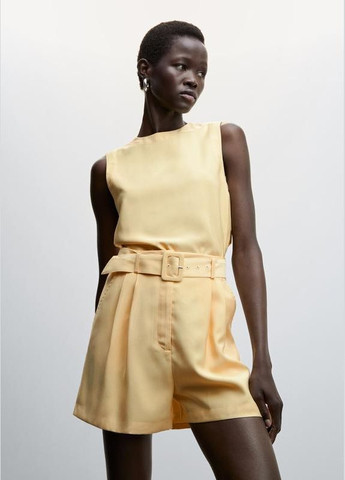 Літні шорти під пасок висока посадка Mango (335018957)