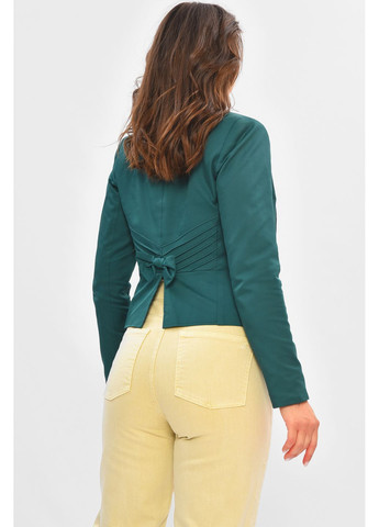 Піджак жіночий темно-зеленого кольору Let's Shop (356104122)