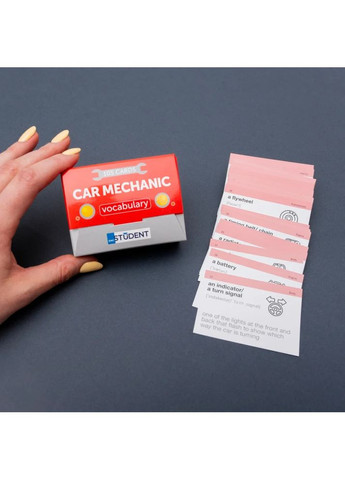 Car Mechanic. 105 карточек для изучения английского English Student (370615780)