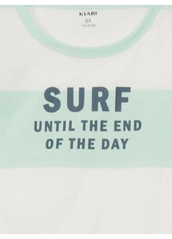 Бирюзовый летний комплект (майка, шорты) Kiabi