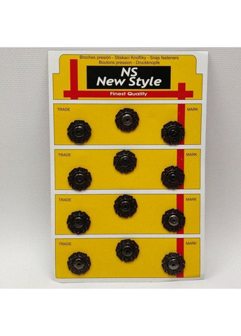 D=18 мм пришивные кнопки металлические, декоративные для шитья одежды. Plus-plus (354797198)