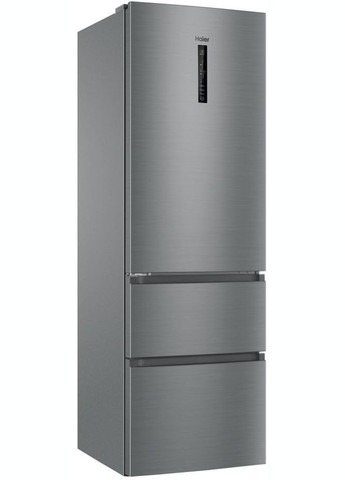 Холодильник багатодверний, 190.5x59.5х65.7, холод.відд.-233л, мороз.відд.-114л, 3дв., А++, NF, інв., дисплей, зона нульова, Haier (333654095)