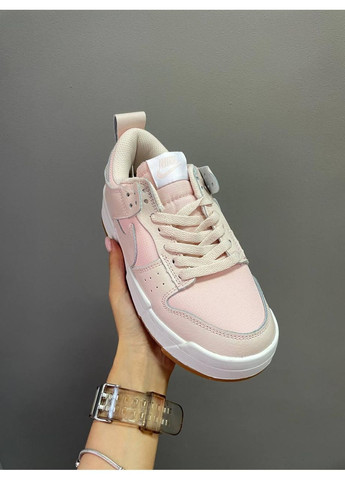 КРОСІВКИ ЖІНОЧІ NIKE DUNK DISRUPT PINK WHITE НАЙК СБ ДАНК No Brand рожеві демісезони (367175252)