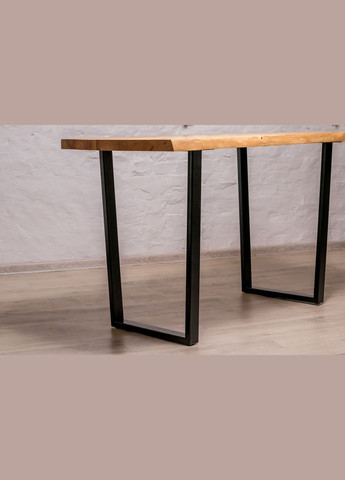 Стол с живыми краями M Сосновый столик в офис EcoWalnut (294613521)