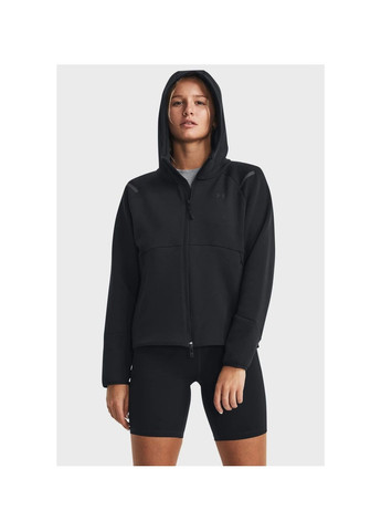 Женская толстовка Unstoppable Flc Fz Black 1379842-001 Under Armour (365961381)