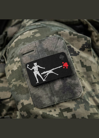 Нашивка прапор Чорна Борода СПГ-9 Black M-TAC (315047415)