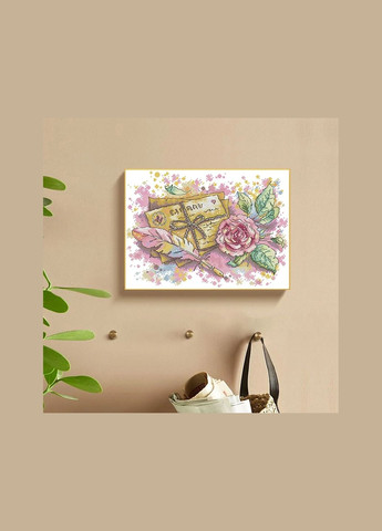 Набір для вишивання за нанесеною на канву схемою "Home Letters". AIDA 14CT printed 36*28 см Joy Sunday (313614648)