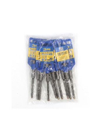 Бур по бетону SDS-Plus S4 10*260 мм, 40Cr, YG8C HRC 88-90, ТМ Kubis (363977908)