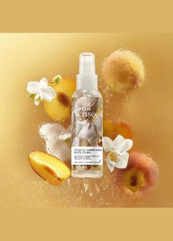 Лосьон- спрей для тіла «Справжня розкіш» Naturals 100 мл з ароматом персика та ванільної орхідеї Avon (351430617)