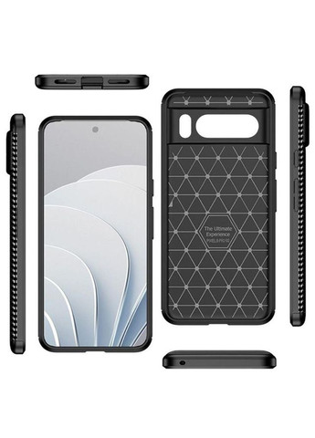 Протиударний чохол для Google Pixel 8 Pro Чорний бампер Viseaon (322212029)