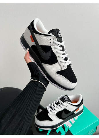 КРОСІВКИ ЖІНОЧІ NIKE SB X TIGHTBOOTH DUNK LOW PRO BLACK WHITE НАЙК СБ ДАНК No Brand чорні демісезони (367178159)