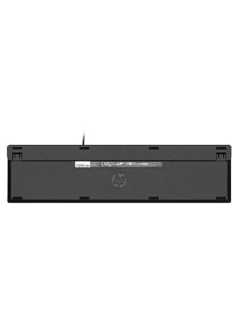 Клавіатура мембранна 320K, 109key, USB-A, EN/UK, чорний HP (387188235)
