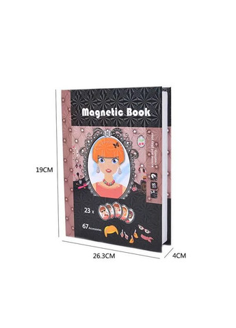 Набір для творчості "Принцеса" LY8726-19 магнітна книга Bambi (322668309)