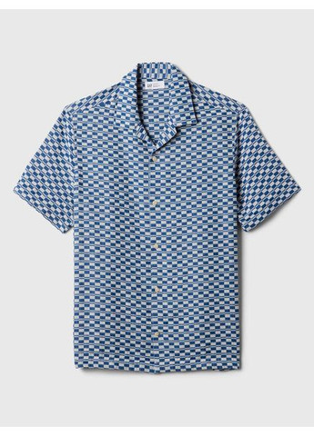 Сорочка чоловіча S, Blue Checker (У клітку) Gap (357251623)