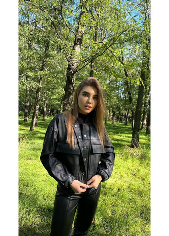 Женский бомбер с эко-кожей на велюре. Україна на молнии (354824123)