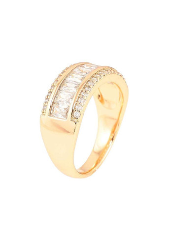 Каблучка Позолота 18K «Інкрустація цирконієм» (260957) р. Xuping Jewelry (356457165)