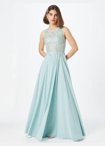 Светло-зеленое платье Luxuar