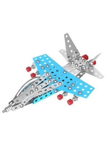 Конструктор металлический "Истребитель" 173 детали ТехноК (369475061)