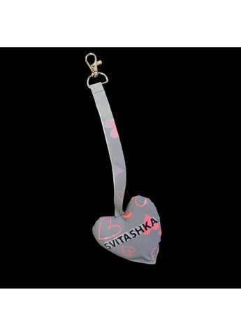 Светоотражающий рефлективный брелок Сердце Неоновое сердце (1шт) Svitashka (365819652)