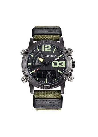 Прочные мужские наручные часы армейские на тканевом ремешке с подсветкой и секундомером для активного отдыха военные часы XINEW (363135605)