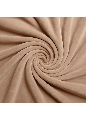 Чохол на диван 3-місний велюровий капучино (A-041051) Love You (366020721)