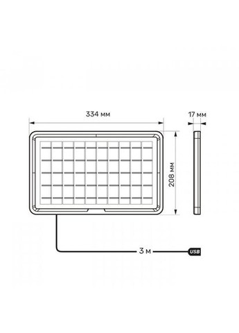 Портативна сонячна панель TSOM508U 8 Вт 1.5 A USB (27412) Titanum (284107049)