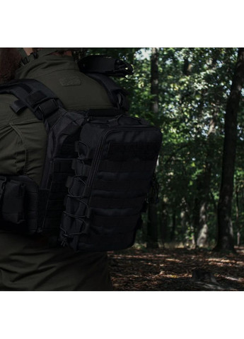 Тактический рюкзак на 10л. Cordura 1000D. Черный (00000003206) SPECPROM (360891709)