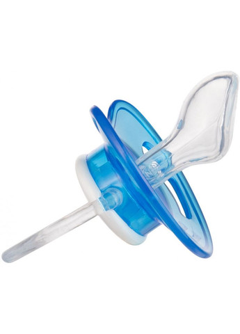 Силиконовая анатомическая пустышка Love&Sea, 6-18 месяцев, голубой () Canpol Babies 22/507 Блакитний (335973986)