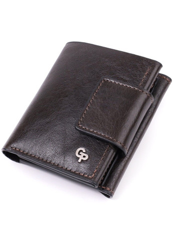 Люксовий гаманець з безліччю відділень із якісної натуральної шкіри 22574 Коричневий Grande Pelle (292849801)
