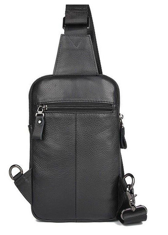 Сумка из натуральной кожи слинг 14950 Черный Vintage (323459277)
