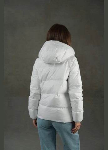 Біла демісезонна жіноча весняна куртка SK