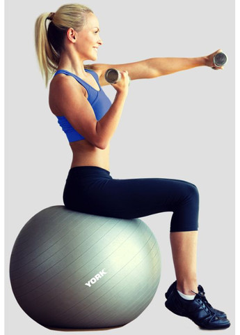 Фітбол 75см + насос York Fitness (362028004)