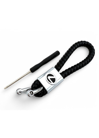 Брелок кожаный косичка Lexus (354698770)