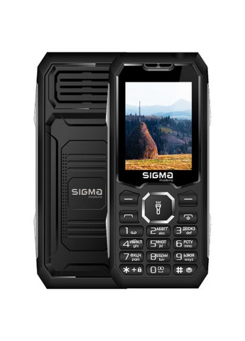 Мобільний телефон (4827798368411) Sigma X-style 341 BRO Type-C Black (366481817)