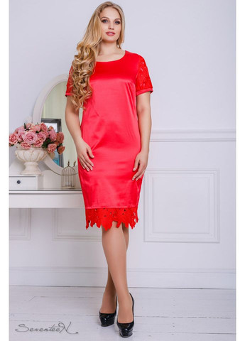 Красное платье 816.2203 Seventeen