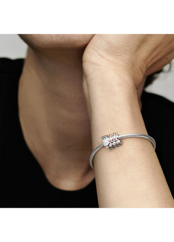 Серебряный шарм Пандора "Хогвартский экспресс" 798624C01 Kabluchka (355348463)