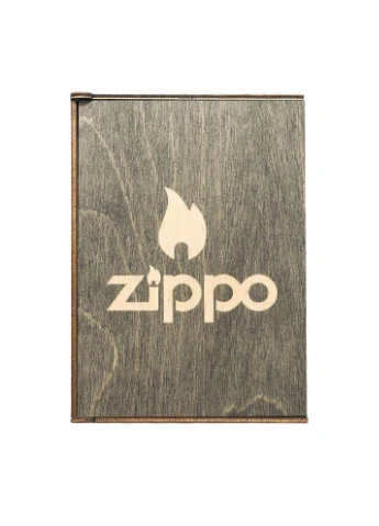 Комплект Запальничка 221 Regular Green Matte + Бензин + Кремені + Подарункова коробка Zippo (316516128)