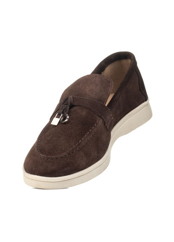 loro piana Жіночі Лофери (1098ТZE) темно-коричневий з натуральна замша, — (330791327)